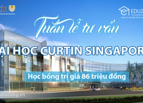 Tuần lễ tư vấn: Học Đại học công lập Curtin tại Singapore Tuần lễ tư vấn: Học Đại học công lập Curtin tại Singapore