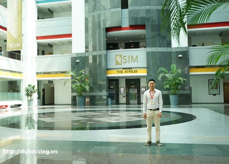 Anh Nguyễn Đăng Hiển - Giám đốc Eduzone thăm SIM Singapore T6/2017