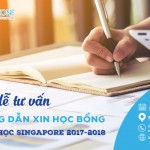Hướng dẫn thủ tục hồ sơ học bổng Du học Singapore 2017 (Đợt cuối) Hướng dẫn thủ tục hồ sơ học bổng Du học Singapore 2017 (Đợt cuối)