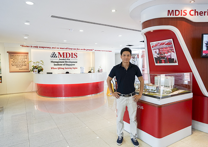 Anh Nguyễn Đăng Hiển thăm trường MDIS
