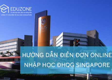 Hướng dẫn điền đơn online vào NUS Singapore