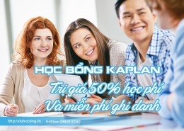 Học bổng 50% học phí của Kaplan Singapore Học bổng 50% học phí của Kaplan Singapore