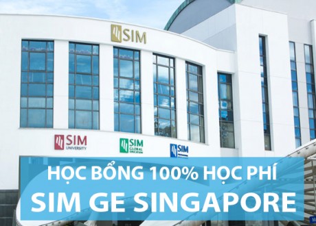 35 suất học bổng trị giá 100% học phí nhập học tại SIM Singapore