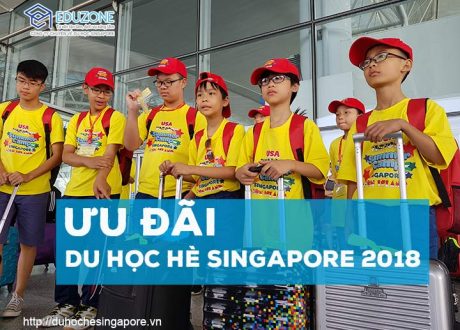 Ưu đãi đặc biệt du học hè Singapore 2018