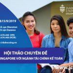 Hội thảo chuyên đề “Tìm hiểu nhóm ngành Tài chính, Kế toán tại Singapore” Hội thảo chuyên đề “Tìm hiểu nhóm ngành Tài chính, Kế toán tại Singapore”