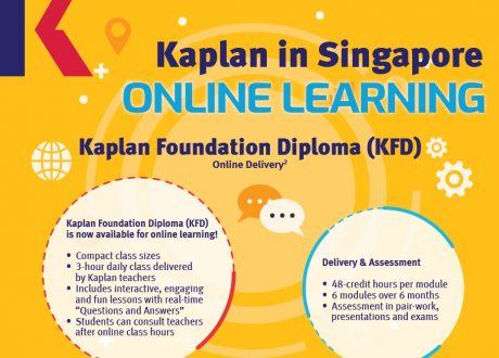 Khóa học online của Kaplan Singapore – Học tại nhà lấy bằng chuẩn quốc tế