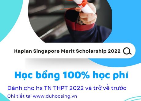 Học bổng 100% học phí tại Học viện Kaplan Singapore kỳ tháng 8/2022