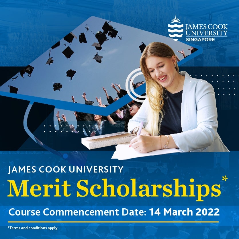 Học bổng ĐH James Cook Singapore 2022 kỳ nhập học tháng 3/2022