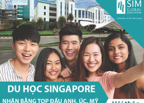 Hội thảo “Du học Singapore nhận bằng Top đầu Anh, Úc, Mỹ – tiết kiệm và hiệu quả”