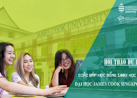 Hội thảo: Cơ hội học bổng cuối cùng năm 2022 của Đại học James Cook Singapore